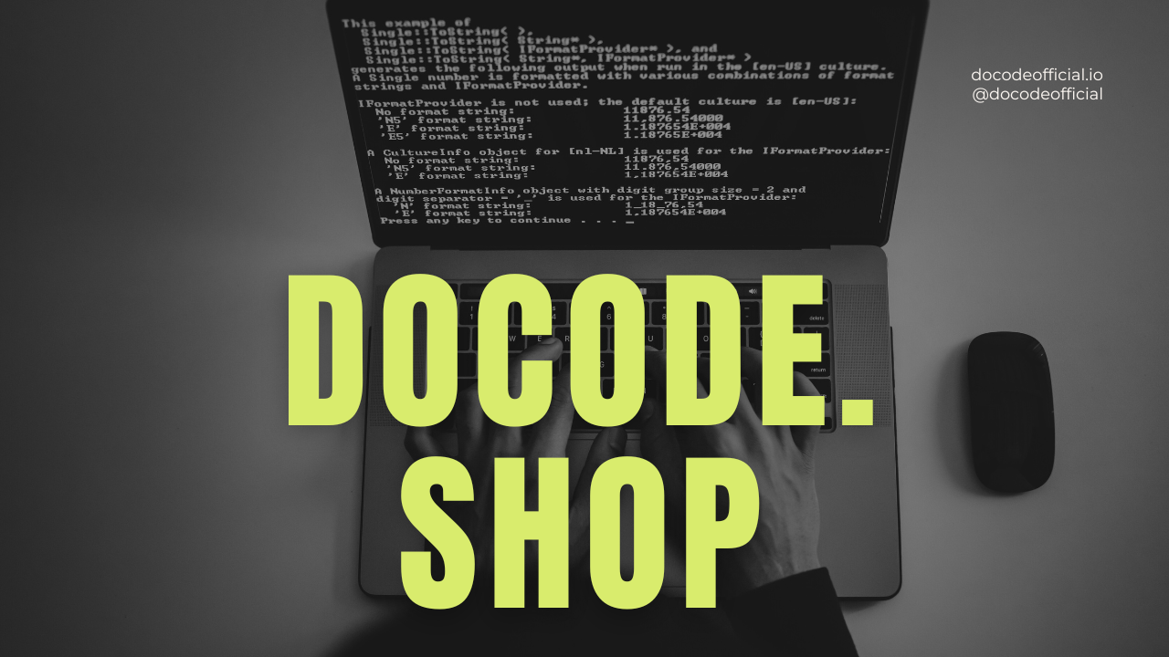 shop sign here